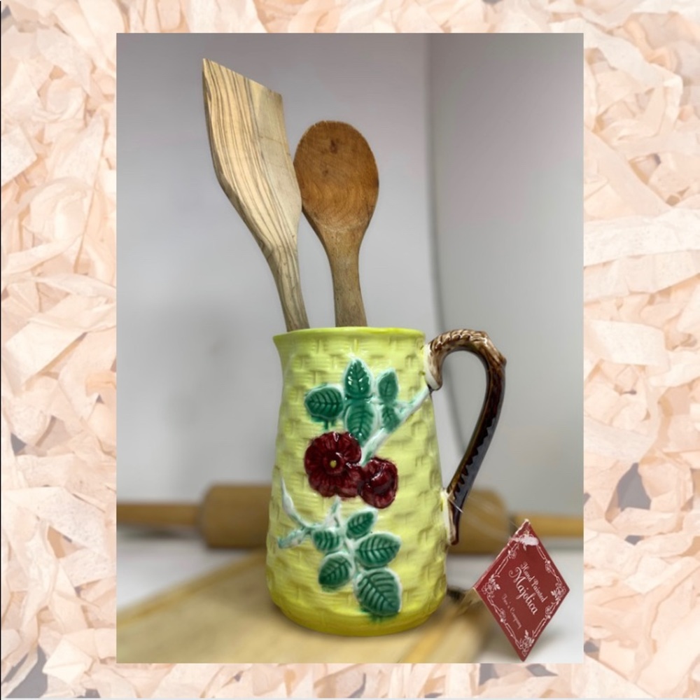 Mini Floral Water Pitcher